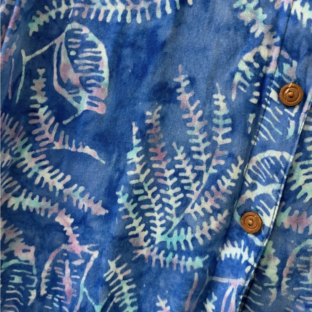 Soft Surroundings Blue Midi Dress - Picture 5 of 8